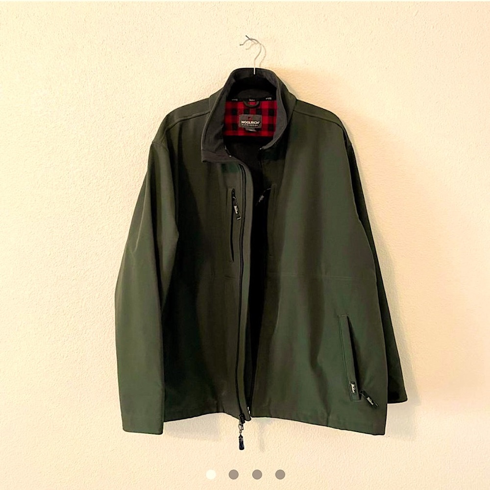 Mens Woolrich 3XL olive green jacket. Great condition!